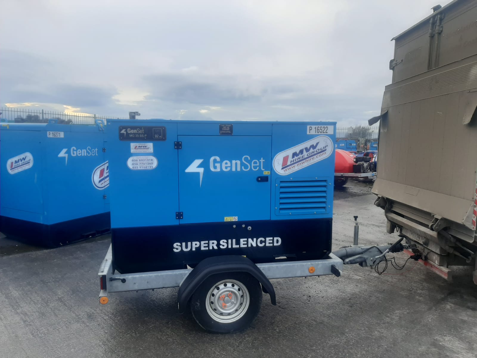 35KVA Roadtow Generator...SOLD...to customer in Dundalk
